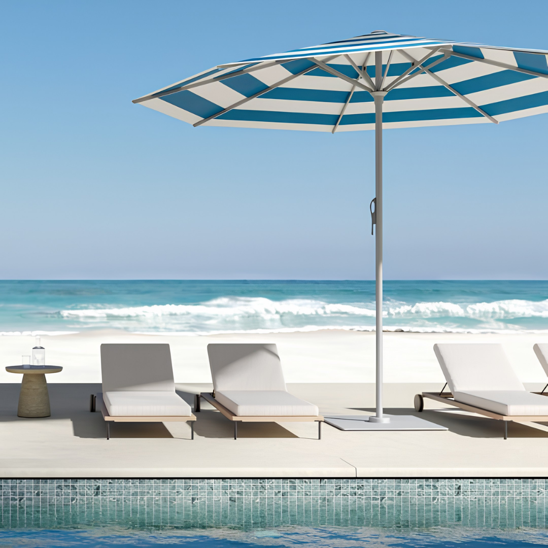 Roma Giant Aluminum Telescoping Umbrella