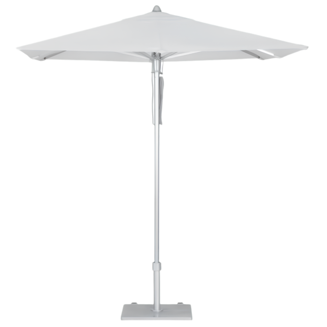 Valencia Aluminum Market Pulley Umbrella