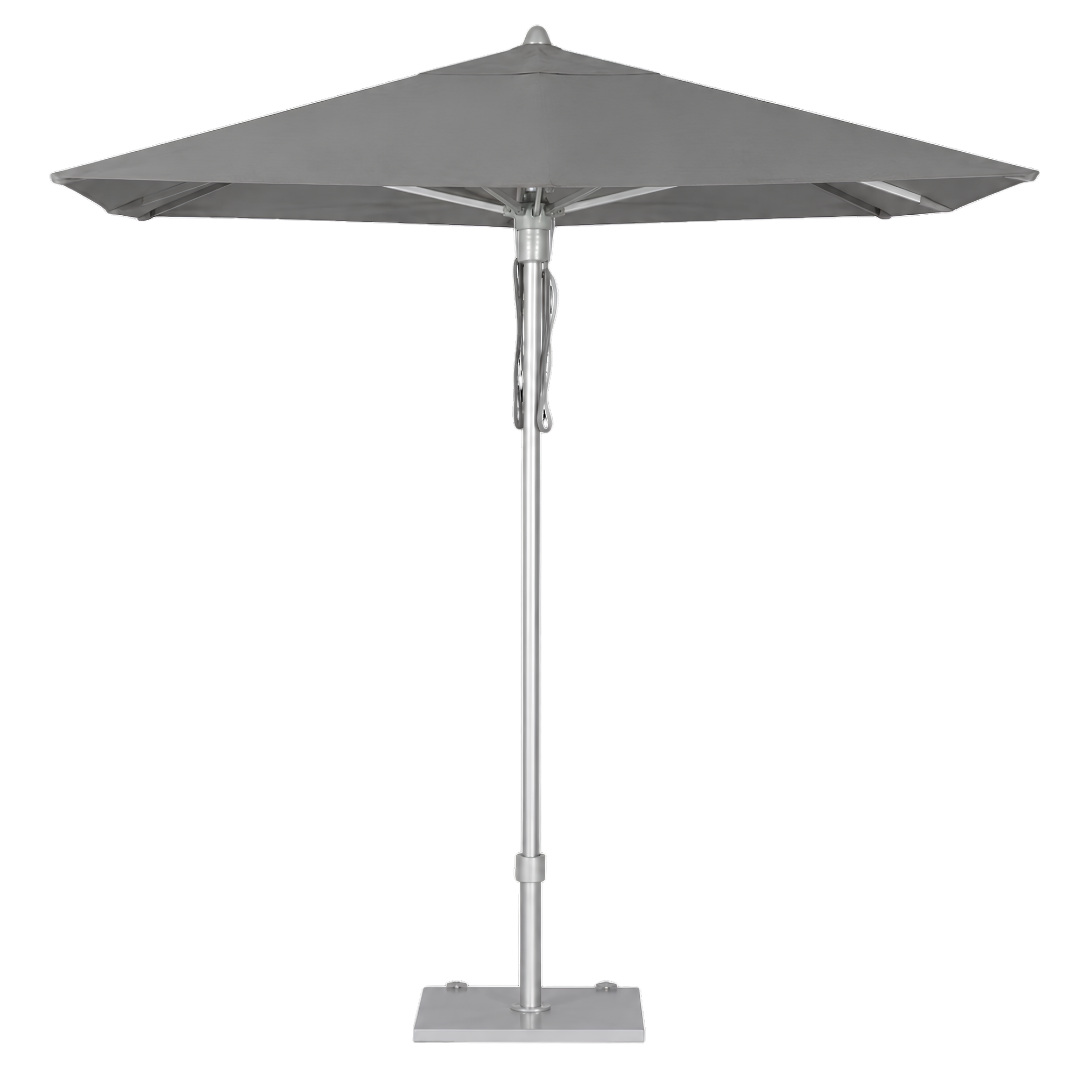 Valencia Aluminum Market Pulley Umbrella