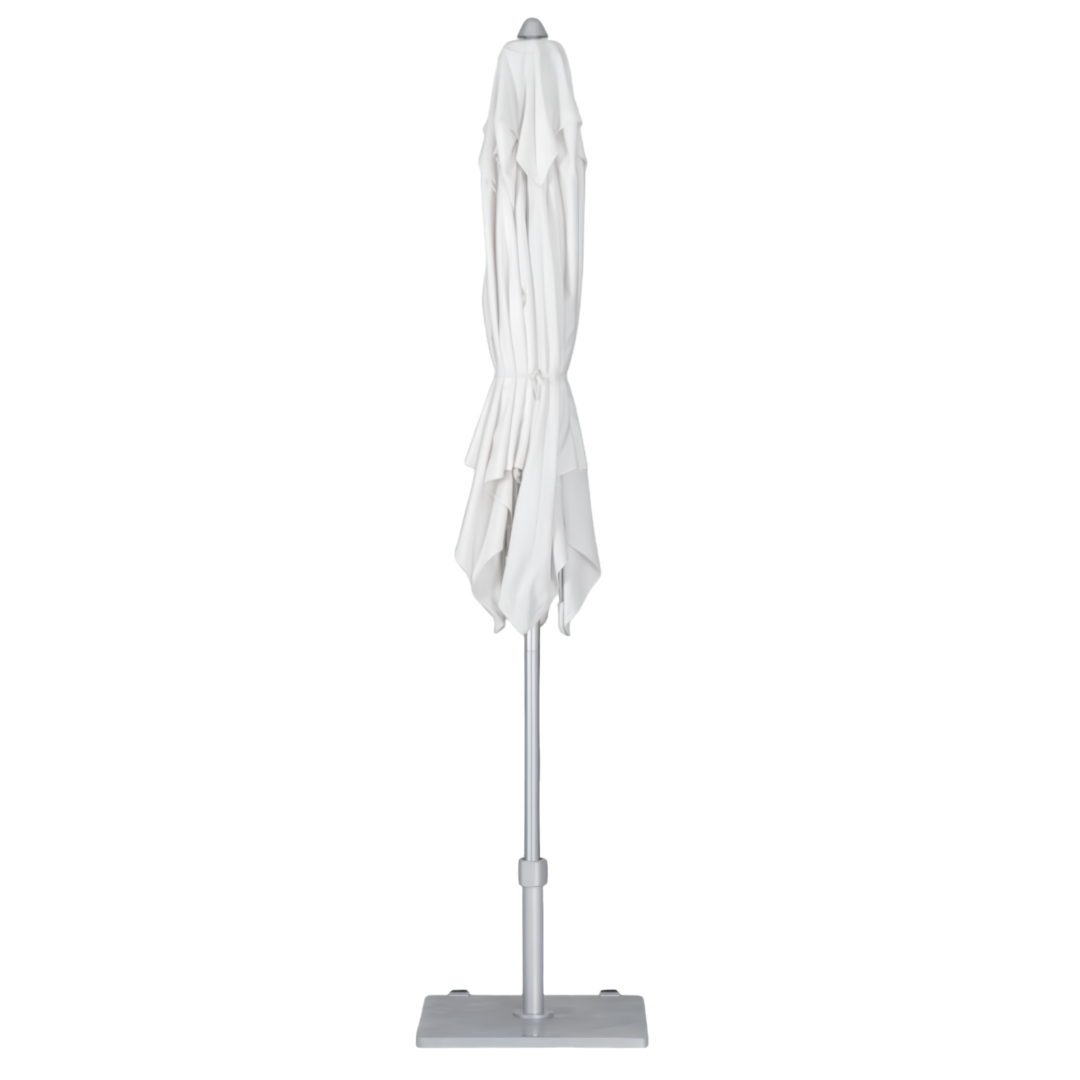 Valencia Aluminum Market Pulley Umbrella