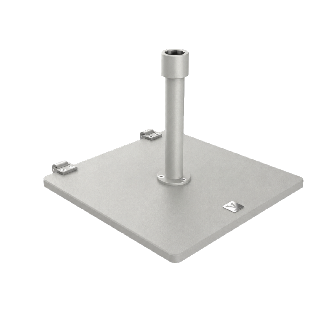 Valencia Aluminum Market Pulley Umbrella