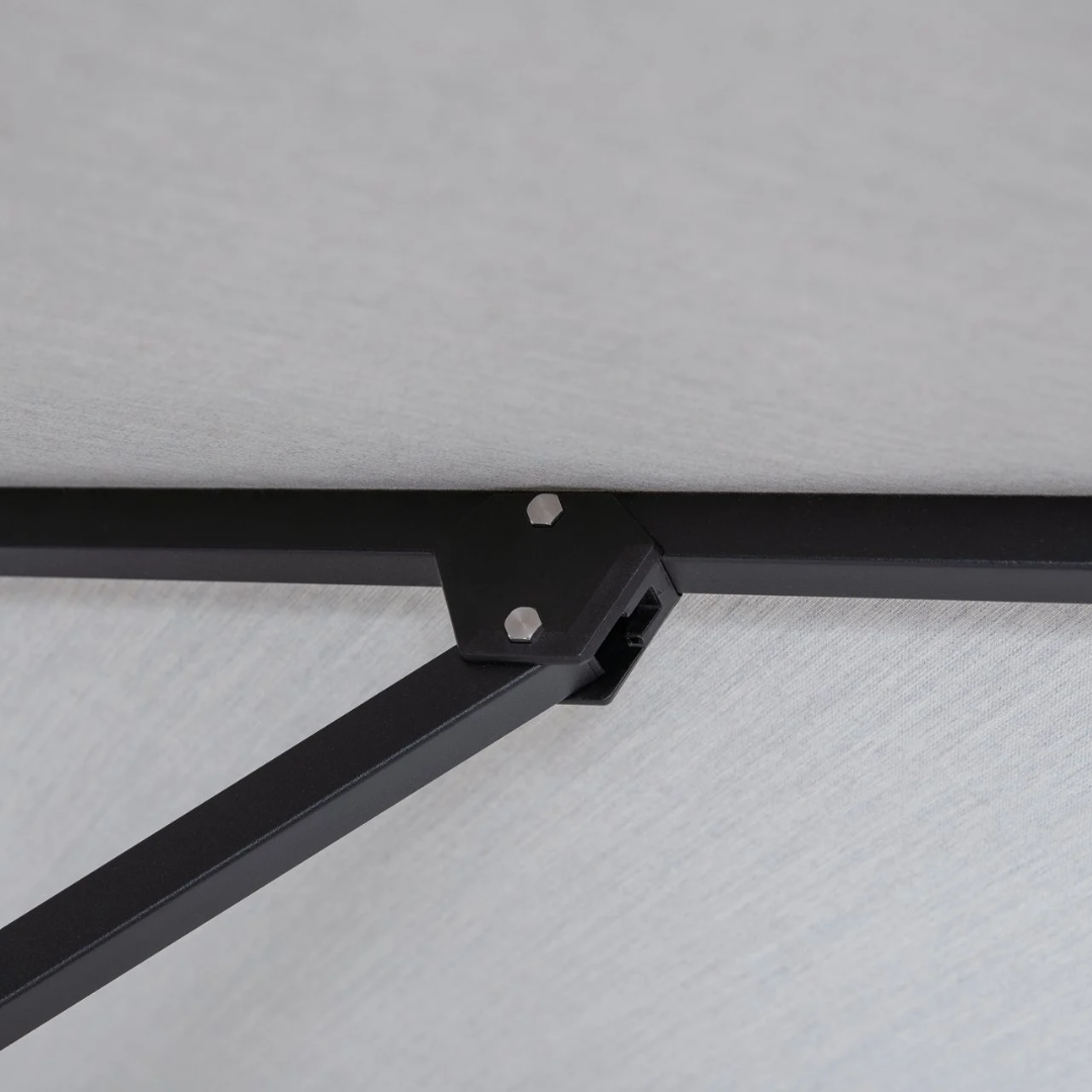 Frappe Aluminum Market Push-Up Umbrella