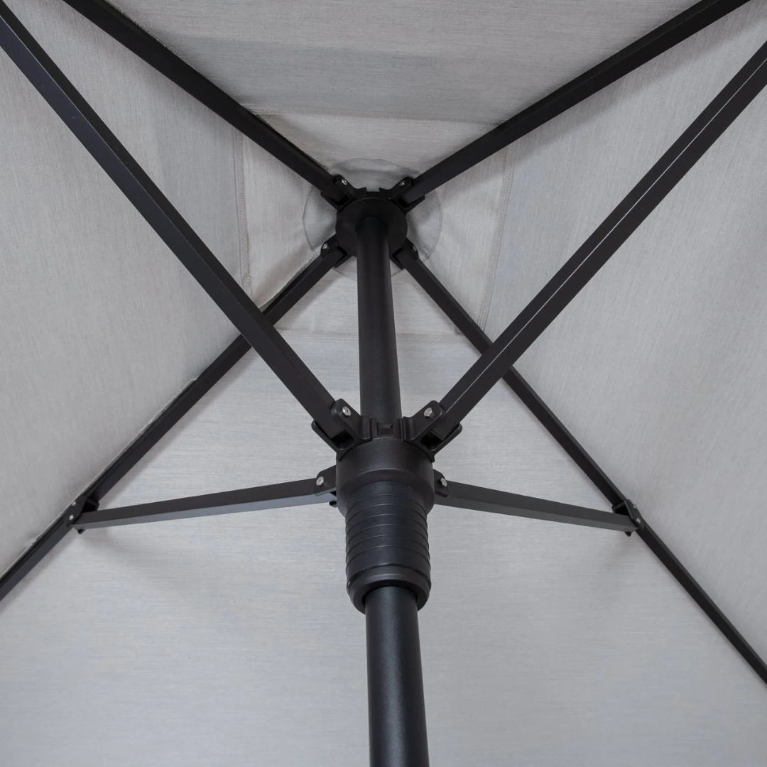 Frappe Aluminum Market Push-Up Umbrella