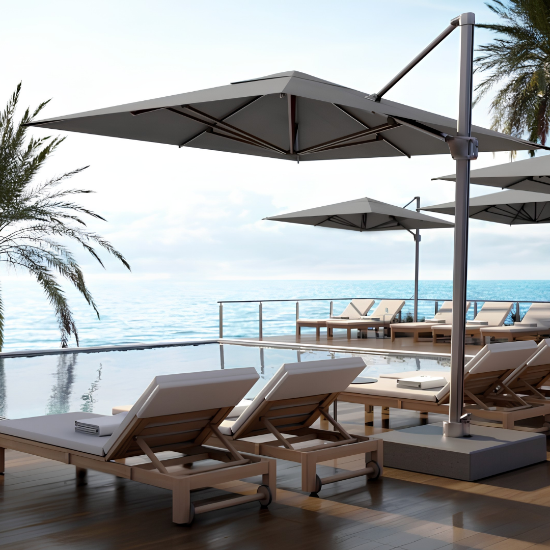 Velo Aluminum Cantilever Umbrella